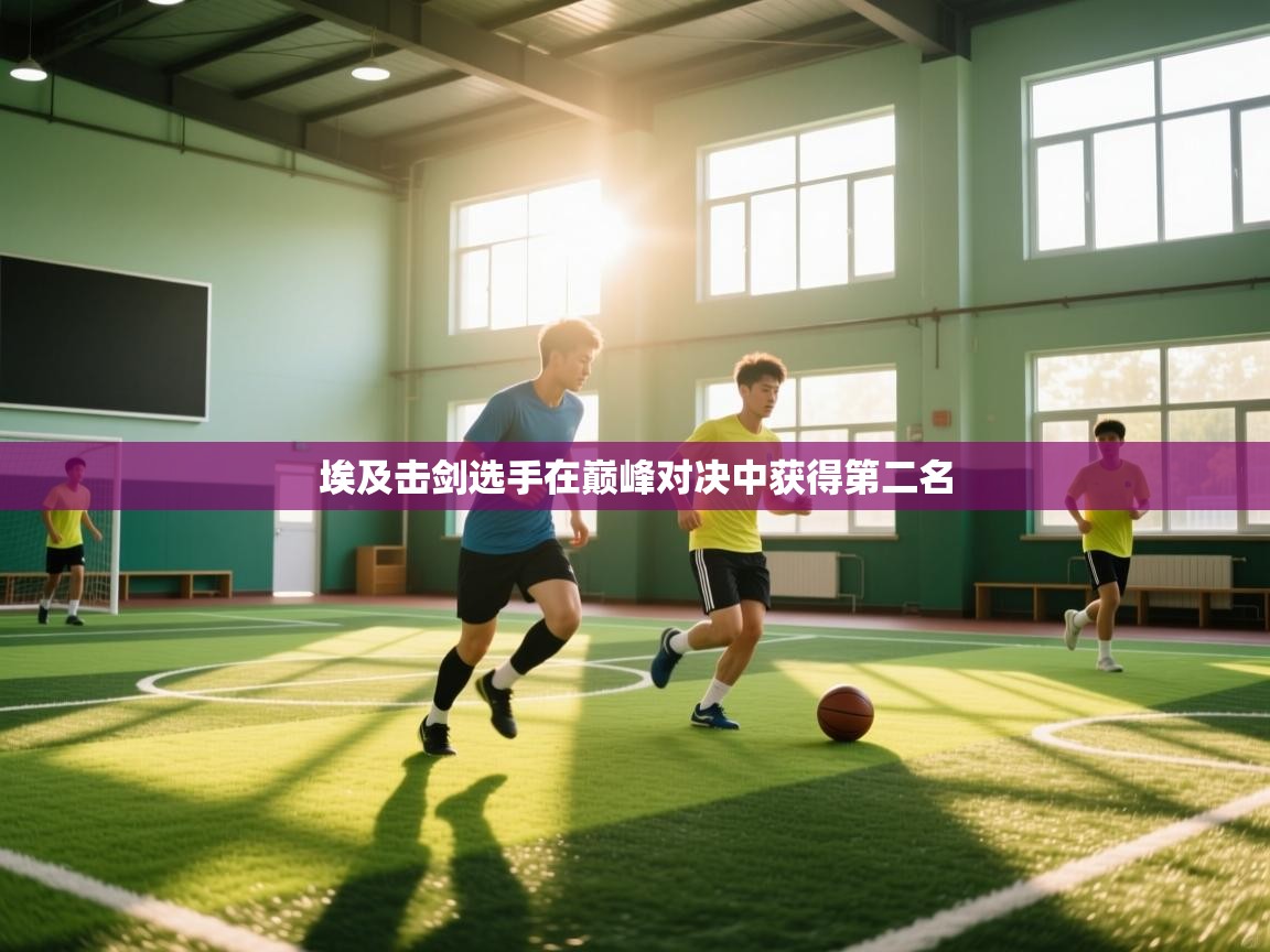 埃及击剑选手在巅峰对决中获得第二名 第2张