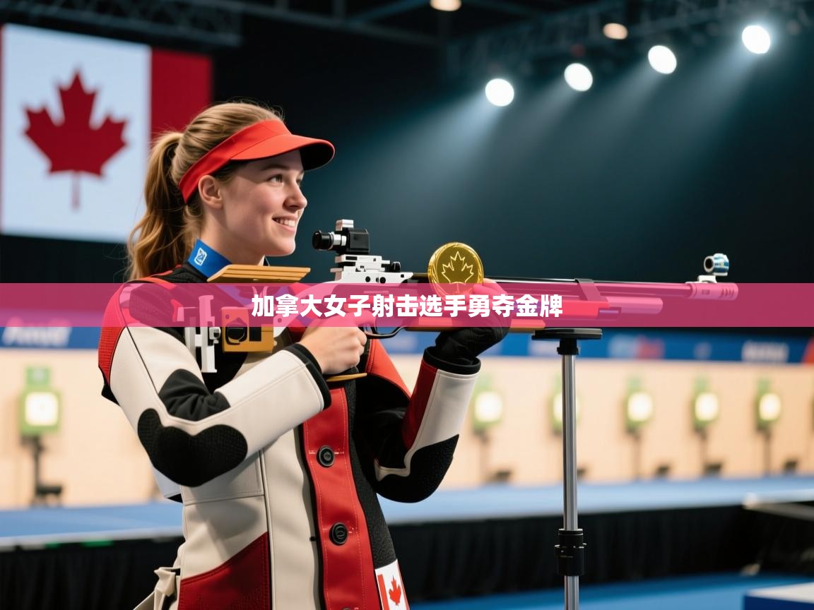 加拿大女子射击选手勇夺金牌