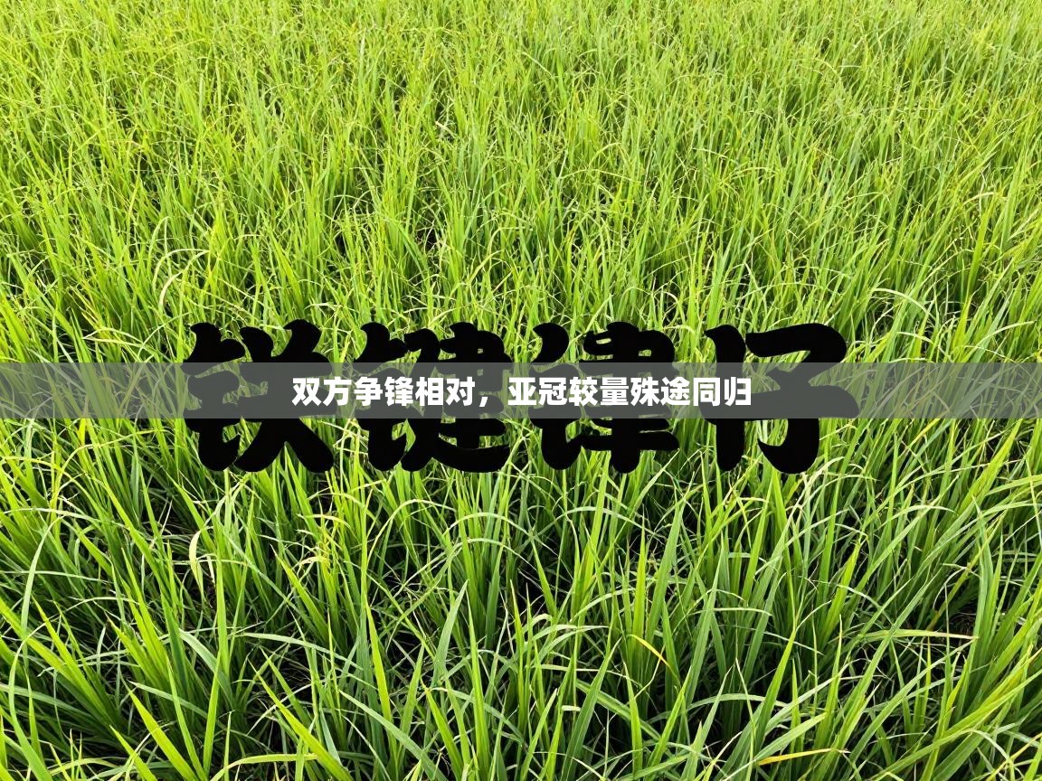 双方争锋相对，亚冠较量殊途同归  第2张